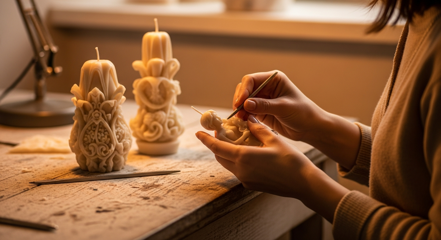 Работа с воском — мастерская Waxora